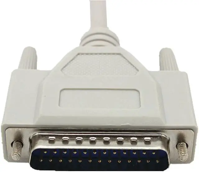 Alt view image 5 of 6 - Parallel DB25 25 Pin Male to Female M/F Printer Cable 1.5M DB25 25 Pin Parallel Male to Female LPT Printer Cable  5 Feet