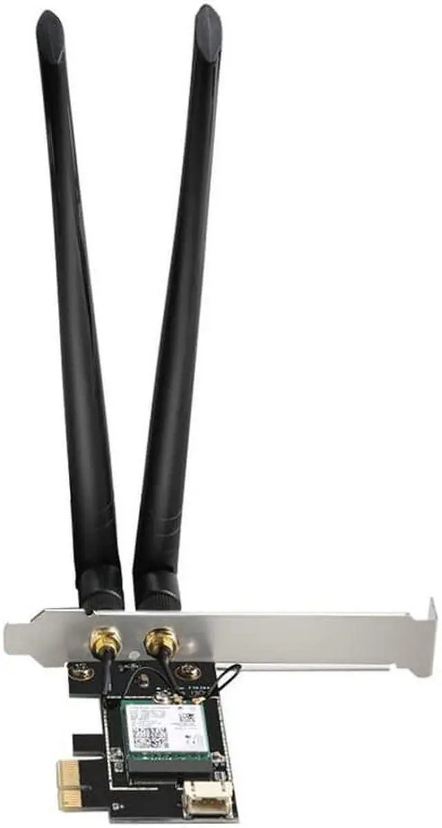 Alt view image 2 of 3 - Entena WiFi 6 Adapter Wireless Bluetooth adaptador  PCI Express  wi-fi  Network Card 3000M with INTEL AX200