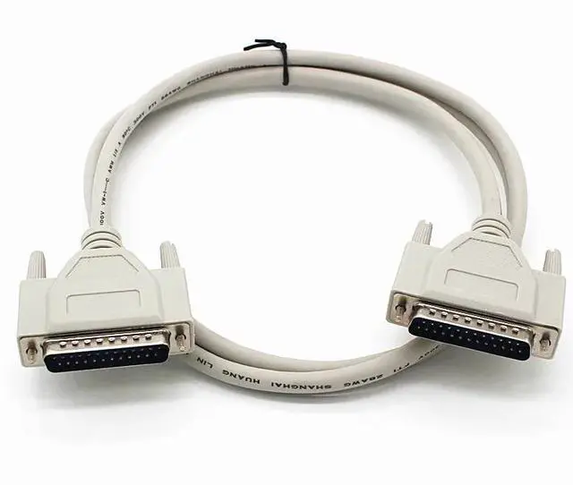 Alt view image 4 of 4 - DB25 25Pin 25 Pin Parallel Male to Male LPT Printer DB25 M-M Cable 10M 32FT  Computer cable