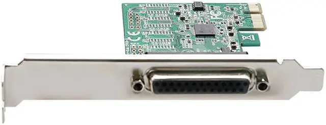 Alt view image 2 of 5 - DIEWU Parallel Card Printer DB25 Parallel Ports and LPT connectors for PCI-E card with PCI Express connector adapter converter