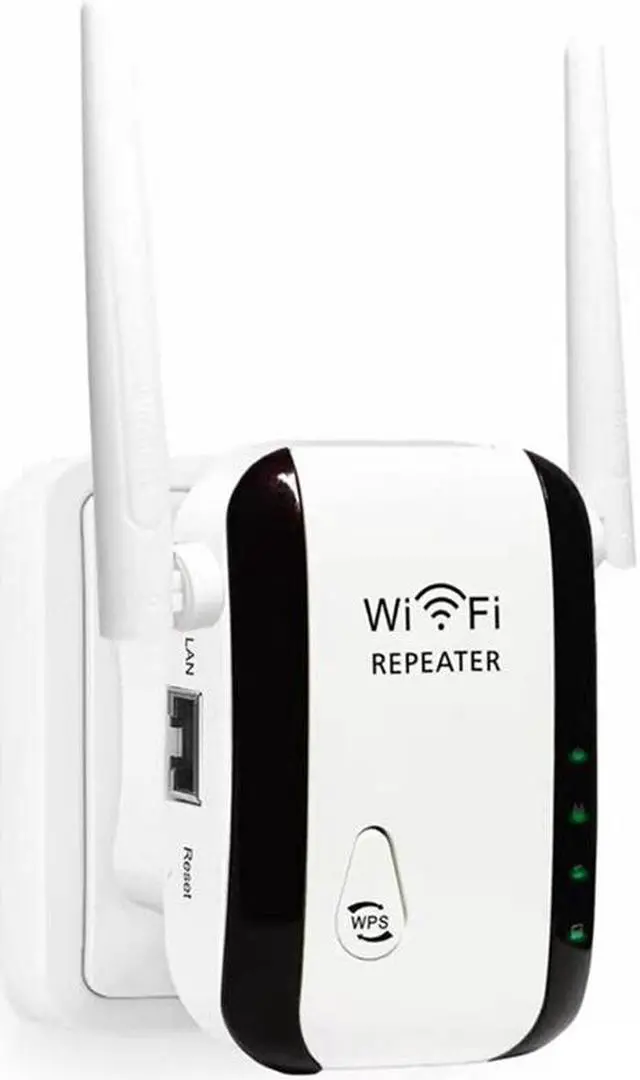 Main image of WiFi Signal Amplifier Wireless Repeater 300M WiFi Repeater WiFi Range Extender with Dual Antennas for Home Office