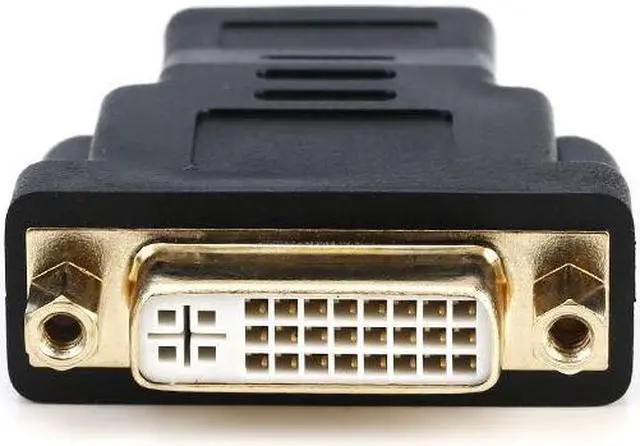 Alt view image 5 of 5 - Gold-Plated HDMI Male To DVI DVI-I 24+5 Female Adapter Connector Conveter 1080P for HDTV Notebook PS3 STB