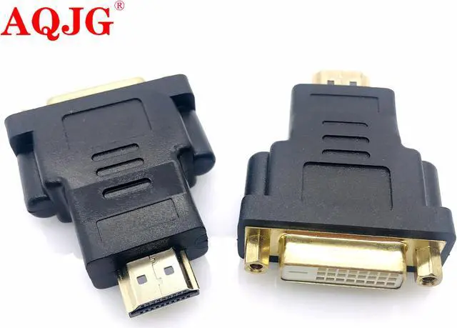 Main image of 1080P Gold Plated DVI 24+5 Female to HDMI Male Converter Plug HDMI to DVI Convert Adapter For HDTV LCD PS3 PC NoteBook Connector