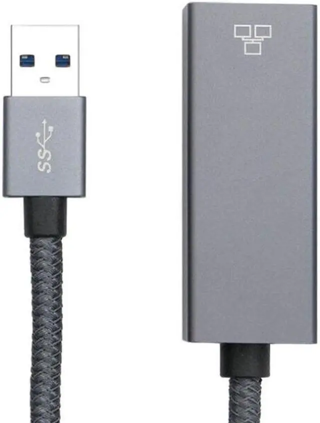 Alt view image 3 of 6 - AX88179 Chip  USB 3.0 Lan Gigabit Ethernet  to RJ45  10/100/1000M  Adapter Network Card  For Macbook Windows