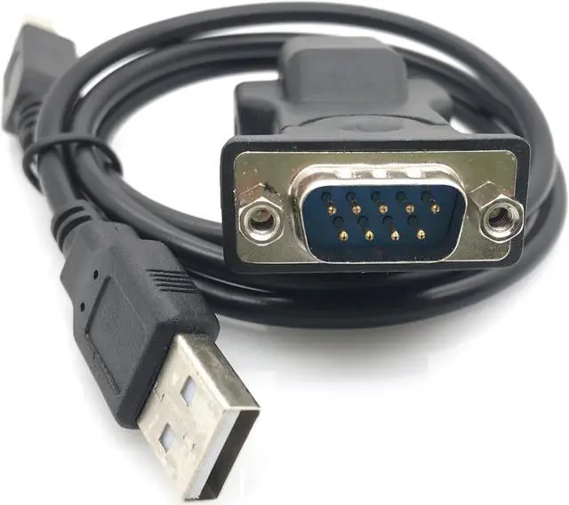 Alt view image 5 of 6 - USB to RS232 Serial Port Adapter Connector 9-Pin DB9 Serial COM Port Adapter Converter Cable