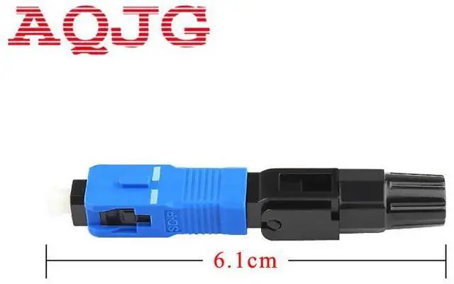 Alt view image 2 of 4 - 100pcs/lot SC Optic Fiber Quick Cold Connector FTTH SC Single Mode UPC Fast Connector