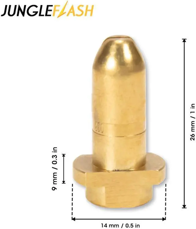 Alt view image 5 of 6 - K5 Brass Nozzle Adapter For Karcher K1-K9 Spray Gun Lance Replacement Spray Nozzle Car Washer Jet Nozzle Water Spray Tip Bullet