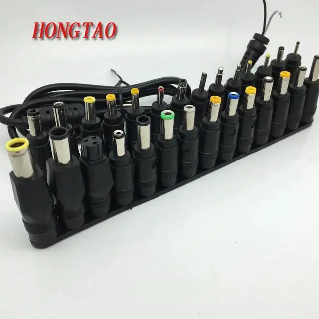 Alt view image 3 of 6 - 28 in 1 Set  Universal AC DC Jack  Charger  Connector  Plug for Laptop /Notebook AC DC Power Adapter with Cable 5.5*2.5