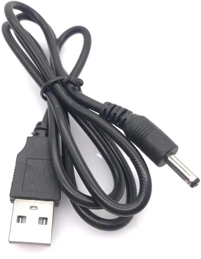 Alt view image 5 of 6 - USB A Male to DC 2.0 0.6 2.5 3.5 1.35 4.0 1.7 5.5 2.1 5.5 2.5mm Power supply Plug Jack type A extension cable connector cords