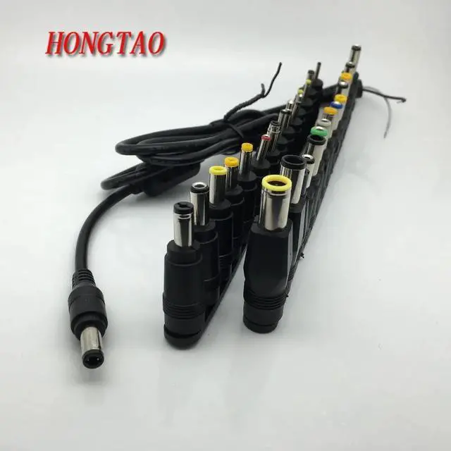 Alt view image 5 of 6 - 28 in 1 Set  Universal AC DC Jack  Charger  Connector  Plug for Laptop /Notebook AC DC Power Adapter with Cable 5.5*2.5