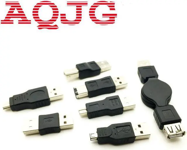 Main image of Wholesale  Dropship  6 in 1 USB Adapter Travel Kit Cable to Firewire IEEE 1394