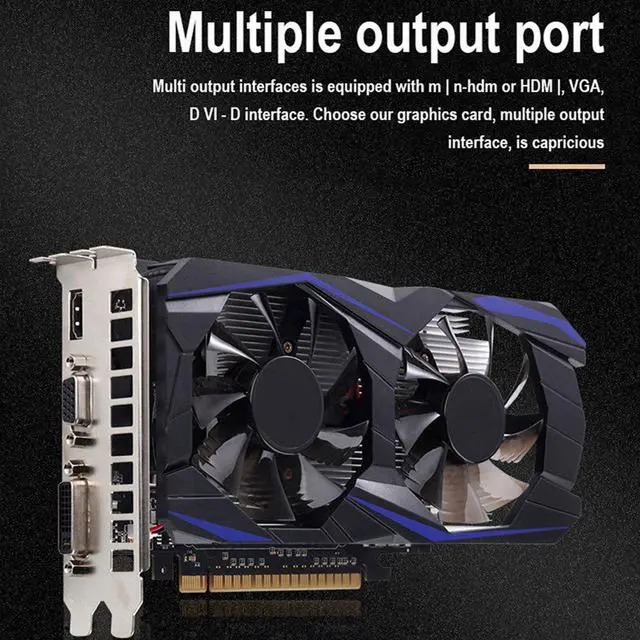 Alt view image 4 of 6 - Portable Geforce Gtx 1050 Ti 2gb Gddr5 128 Bit Pci-e Graphics Card Desktop Computer For Professional Players
