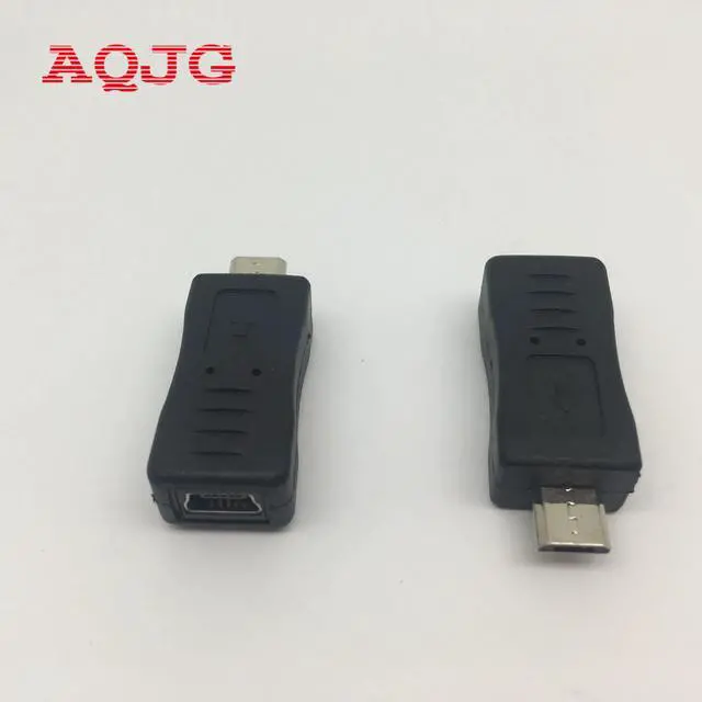 Alt view image 2 of 6 - 1pcs Universal Mini USB Female to Micro USB Male Connector Adapter Wholesale Store