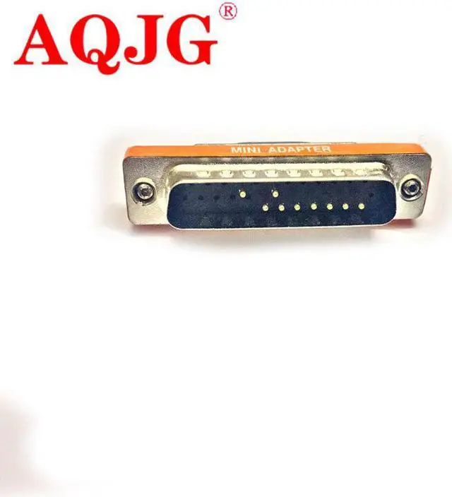 Alt view image 2 of 3 - DB25 Female to DB9 Male Adapter D9/D25 Serial Port Adaptor 9Pin Male 25P Female Connector 9P 25Pin D25/D9 Convert protect joint