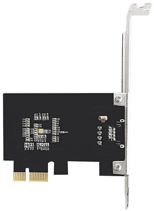 Alt view image 2 of 4 - single rj45 port 2.5g/1000M/100M/10M gigabit ethernet PCI Express wired network lan nic card for deaktop win10