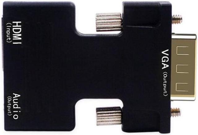 Alt view image 4 of 6 - 1080P HDMI to VGA Female to Male Digital To Analog Audio Video Converter adapter for PC Laptop TV Box Projector
