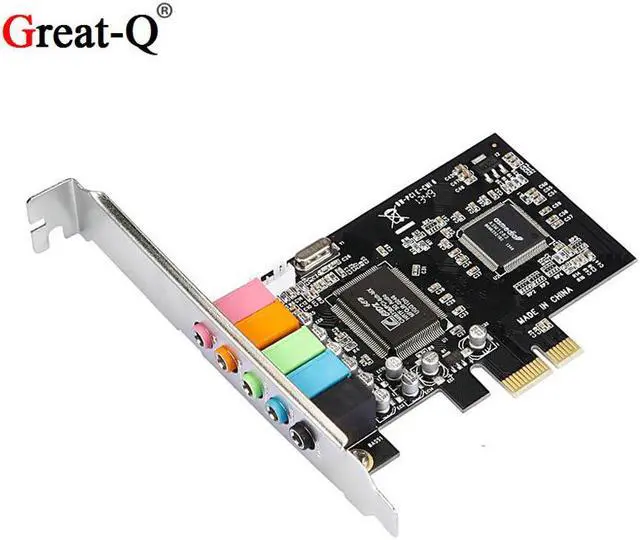 Main image of Sound card PCIE  5.1 channels CMI8738 Chipset Audio Digital  interface PCI Express SoundCard