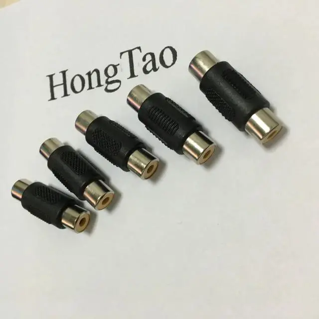 Main image of 5pcs Audio Video RCA Female to Female Coupler Joiner Barrel Adapter