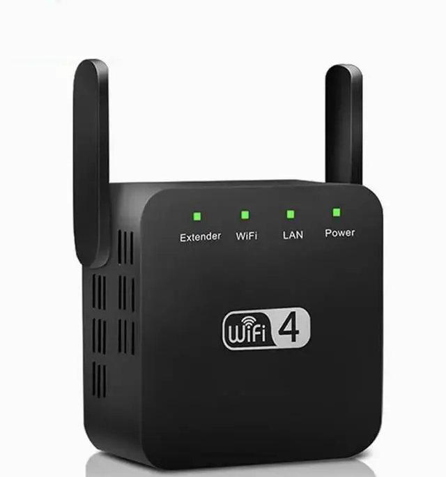 Alt view image 6 of 6 - 2.4GHz Wi-Fi Range Extender Booster 300Mbps WiFi Repeater Wireless AP Antenna Signal Booster Access Point
