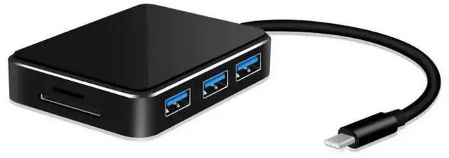 Alt view image 2 of 4 - 7-in-1 USB-C HUB Type-C To HDMI+VGA+USB3.0+SD+TF Seven-In-One Converter USB-C Multi-Function Docking Station