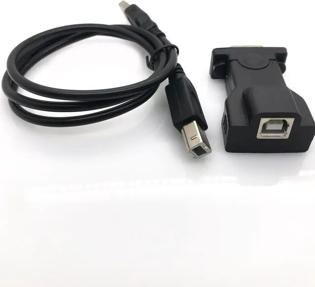 Alt view image 6 of 6 - USB to RS232 Serial Port Adapter Connector 9-Pin DB9 Serial COM Port Adapter Converter Cable