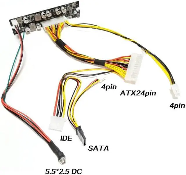 Alt view image 6 of 6 - 12V DC Input 250W Output Mini ITX Pico PSU DC ATX PC Switch DC Power Supply For Computer Server