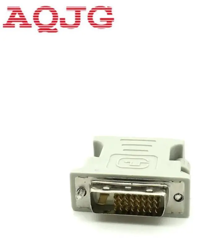 Alt view image 5 of 6 - DVI-I 24+1 Male to HD 15 Pin VGA SVGA Female Video Card Monitor LCD Converter Adapter White Wholesale