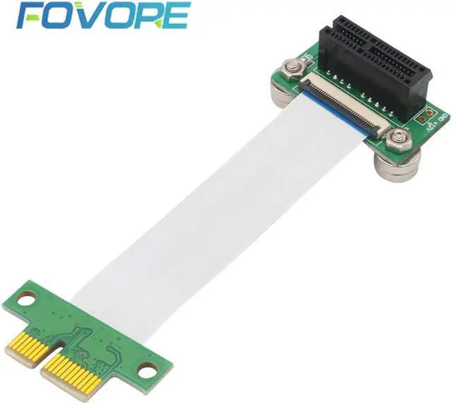 Main image of PCI e riser Extension Cable PCIe riser Adapter Card PCIe to PCI express 1x Extender Flexible PC Cable for Graphics Card