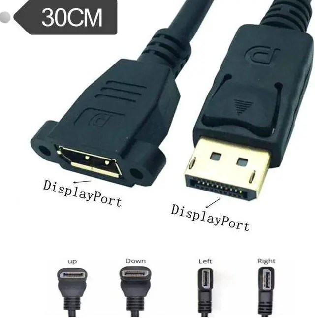 Main image of DisplayPort  Extension Cable DP to DP Extension Cable Male to Femlae 0.3M Cord