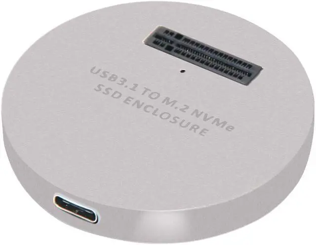 Alt view image 4 of 6 - M.2 USB Case box M2 SSD to USB 3 3.0 3.1 USB3.1Type-C  adapter NVME USB3 converter Type C hard disk Enclosure