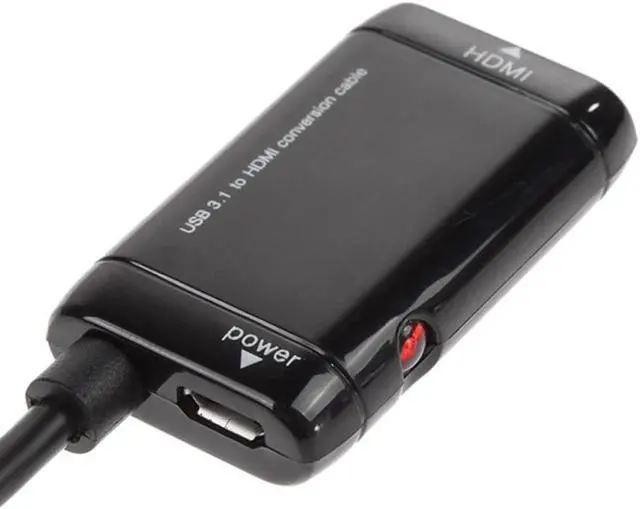 Alt view image 6 of 6 - Computer Display Adapter Usb-c Type C To Hdmi Adapter Usb 3.1 Tv Cable For Mhl Android Phone Tablet Suitable Mobile Phones#g30