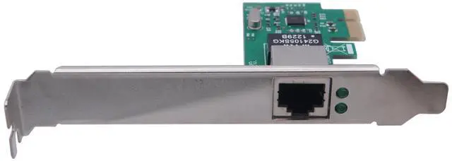 Alt view image 2 of 4 - Drive-Free PCIE 1X Interface Expansion Card PCI-E Gigabit Wireless Wired Network Card