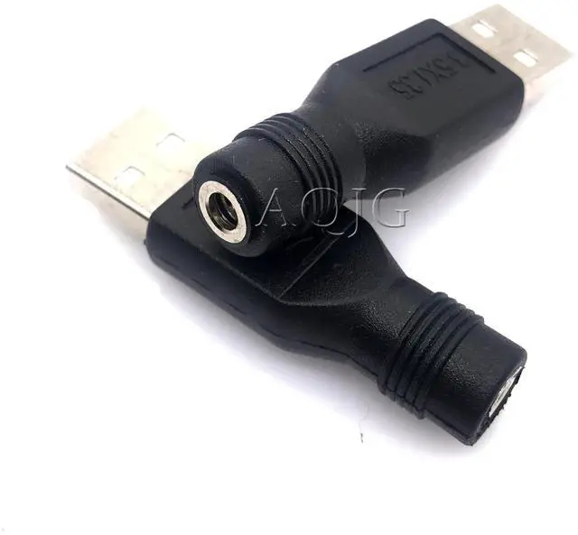 Alt view image 5 of 5 - 1PCS Micro USB / USB 2.0 Male to DC 3.5*1.35 / 4.0*1.7 mm Female Plug Jack Converter Laptop Adapter Connector