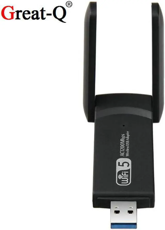 Main image of USB 3.0 1200M  Wifi Adapter Dual Band 5G 2.4G 802.11AC  Wifi Dongle Network Card Gigabit Ethernet For Laptop PC Win10