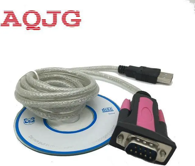 Main image of USB to RS232 Serial cable 1.8 m 9Pin DB9 Cable Adapter Support XP/VISTA/WIN7/WIN8/MAC