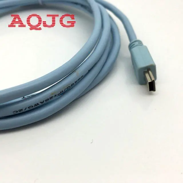 Alt view image 3 of 3 - 6FT Network console 37-1090-01 CAB-CONSOLE-USB USB Console cable Usb to MINI usb cable For 3750X 3560x 2960x 2690S