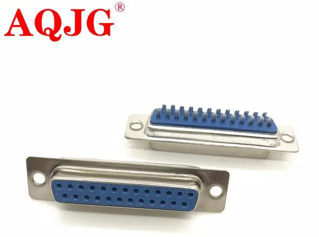 Alt view image 3 of 6 - 5PCS/LOT 25 Pin D-SUB DB25 Pin Male Female Solder Type Welding Connector