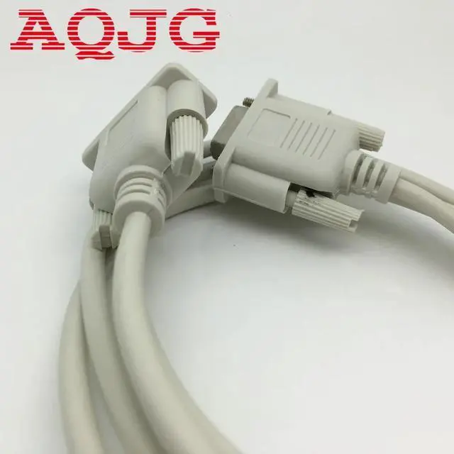 Alt view image 2 of 6 - 1.5M DB9 female F/F cables db9 9PIN  connector Extension Cable RS232 serial cable DB9 Male to Female for computer cable