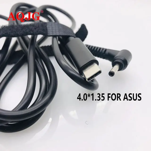 Alt view image 6 of 6 - USB Type C PD Charging Cable Cord Dc Power Adapter Jack Converter to 10 Plugs Male for Lenovo Asus Dell Hp Laptop Charger