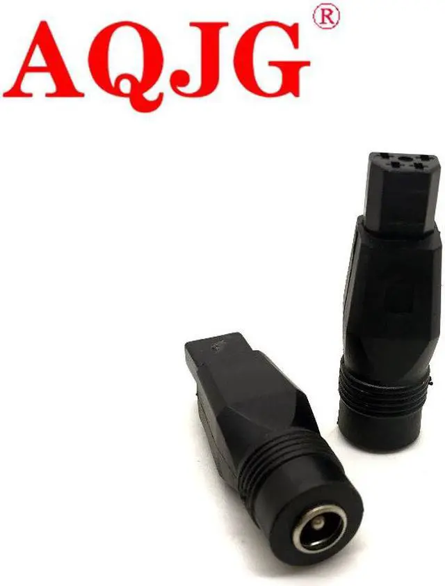Alt view image 3 of 5 - DC 5.5*2.1 female to 2.5 male head AC Dc jack power Supply adapter   Laptap  For Apple 2.5mm adapter For dell For  Toshiba 4pin