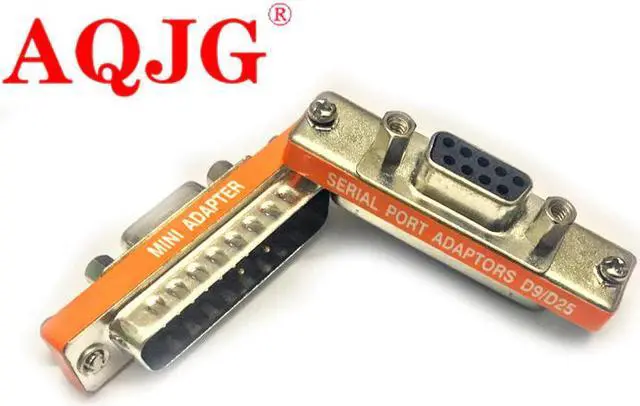 Main image of DB25 Female to DB9 Male Adapter D9/D25 Serial Port Adaptor 9Pin Male 25P Female Connector 9P 25Pin D25/D9 Convert protect joint