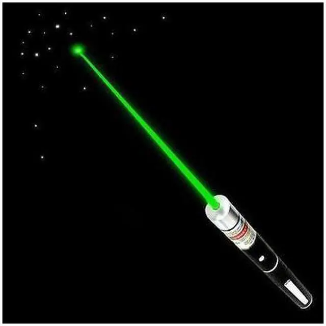 Alt view image 2 of 5 - Military High Power 5mW 532nm Green Laser Pointer Pen Visible Beam Light Lazer