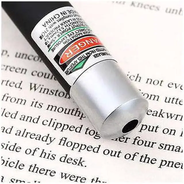 Alt view image 4 of 5 - Military High Power 5mW 532nm Green Laser Pointer Pen Visible Beam Light Lazer