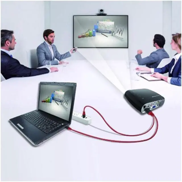 Alt view image 6 of 7 - USB3.1 Type-C to HDMI 4k 2k HDTV Cable Adapter(6.6FT) Plug and Play for MacBook/ Samsung Galaxy Note 8/S8/S9