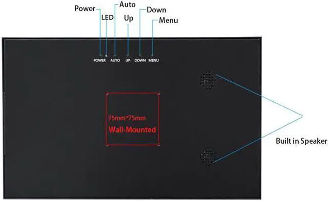 Alt view image 4 of 7 - 11.6 inch 1920x1080 Full HD Portable Lightweight 1080p IPS LED LCD Monitor Dual Mini HDMI Ports for Raspberry Pi, PS3, PS4, Xbox360, Xbox One, Switch etc