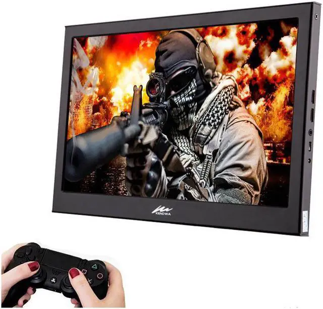 Main image of 11.6 inch 1920x1080 Full HD Portable Lightweight 1080p IPS LED LCD Monitor Dual Mini HDMI Ports for Raspberry Pi, PS3, PS4, Xbox360, Xbox One, Switch etc