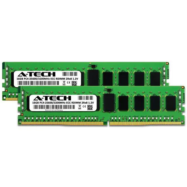 Alt view image 2 of 2 - 32GB 2x 16GB PC4-3200 RDIMM Dell PowerEdge MX750c R650 C6520 R7515 Memory RAM