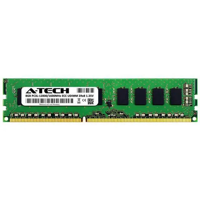 Alt view image 2 of 2 - (NOT FOR HOME PC!) 8GB DDR3 PC3-12800 ECC UDIMM Replacement for Kingston KTH-PL316ELV/8G Memory RAM