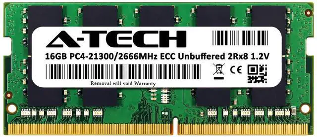 Alt view image 2 of 2 - (NOT FOR HOME PC!) 16GB DDR4-2666 ECC SODIMM Synology DVA3219 DVA3221 Memory RAM