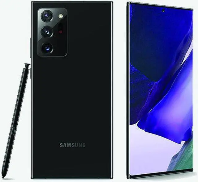 Alt view image 7 of 14 - Samsung Galaxy Note 20 Ultra 5G SM-N986B/DS Dual Hybrid Sim 12GB+256GB Mystic Black - International Version